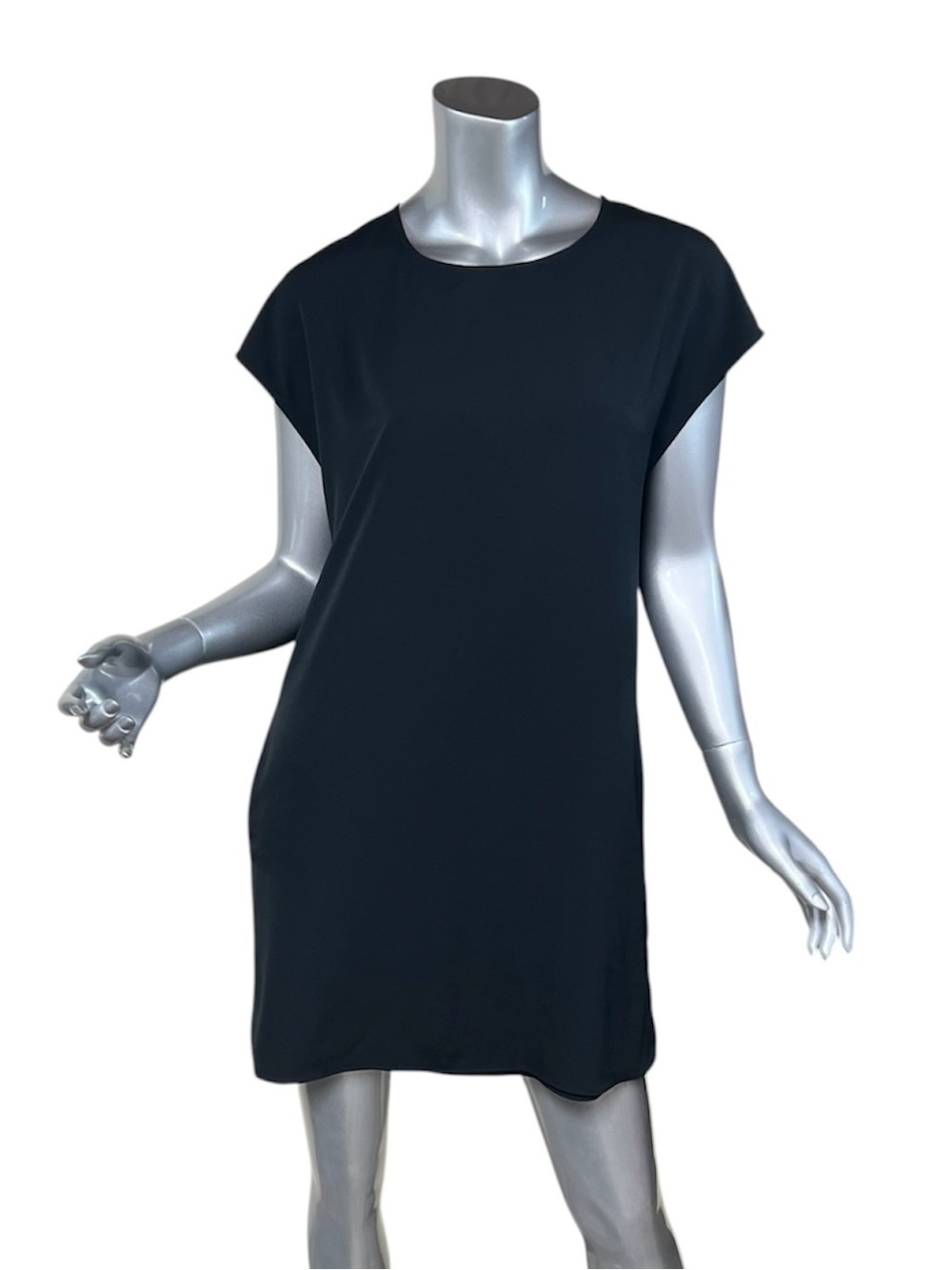 Chelsea 28 Women’s XS Classic Lined Shift Dress Black With Pockets